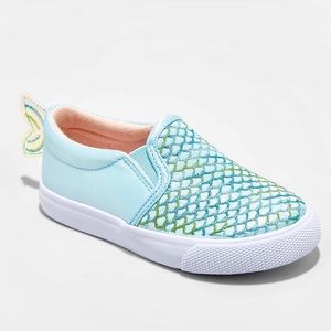 Mermaid slip on shoes NIB
